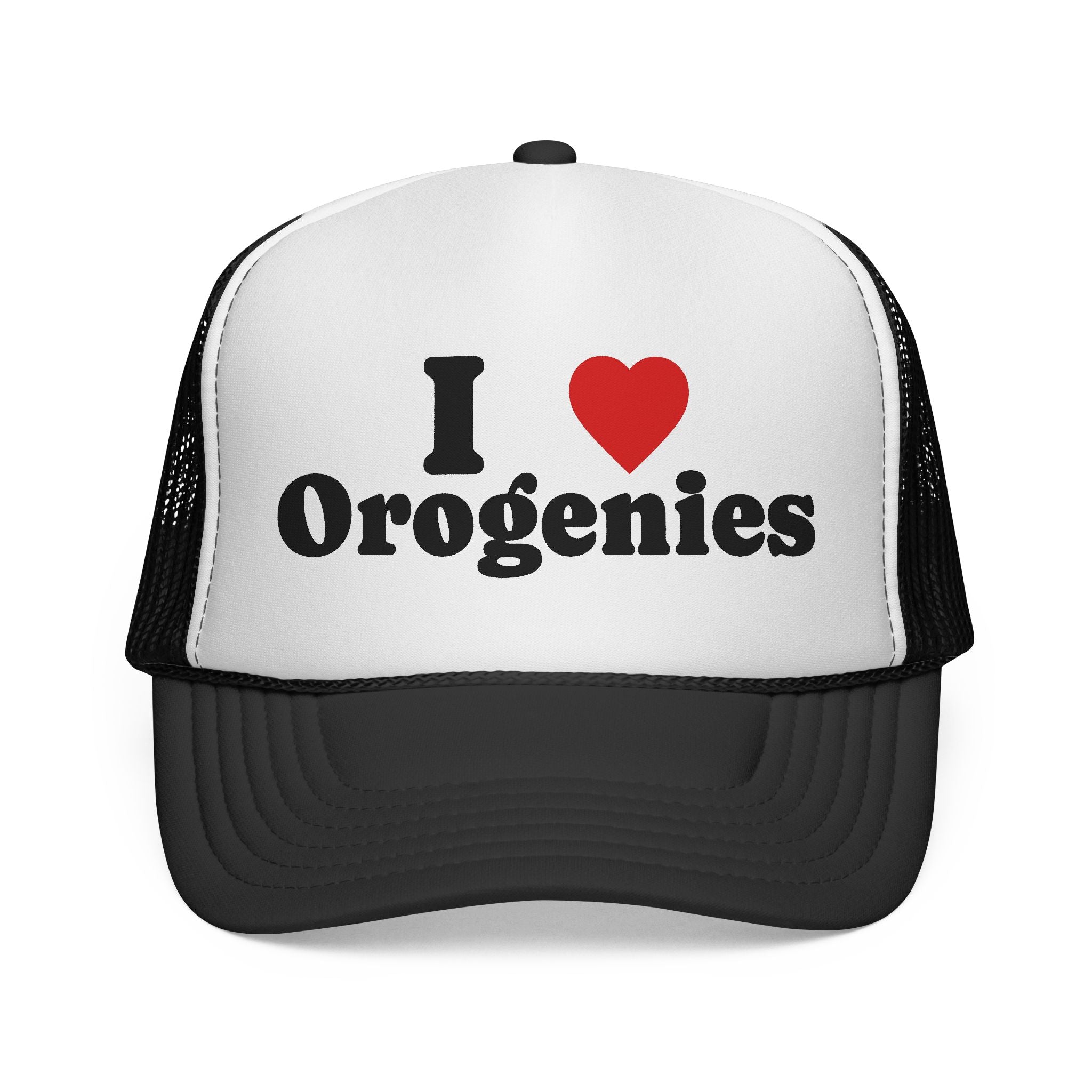 Hat: Trucker Hat I Love Orogenies