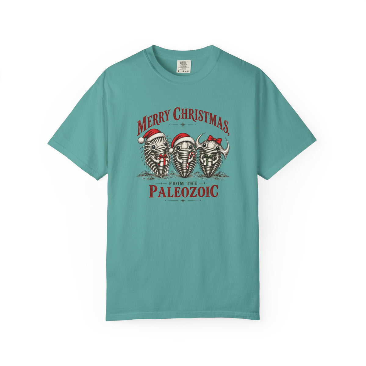 Geology Holiday T-Shirt: Merry Christmas from the Paleozoic