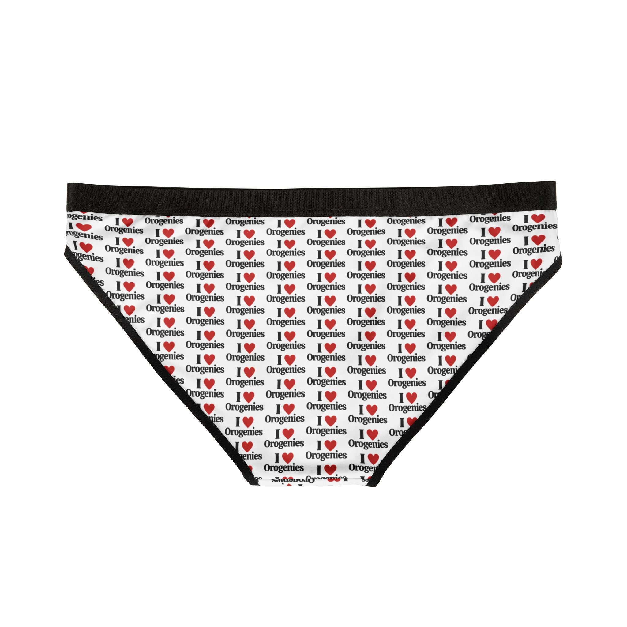 Undies: I  Love Orogenies Bikini Briefs Women's Underwear