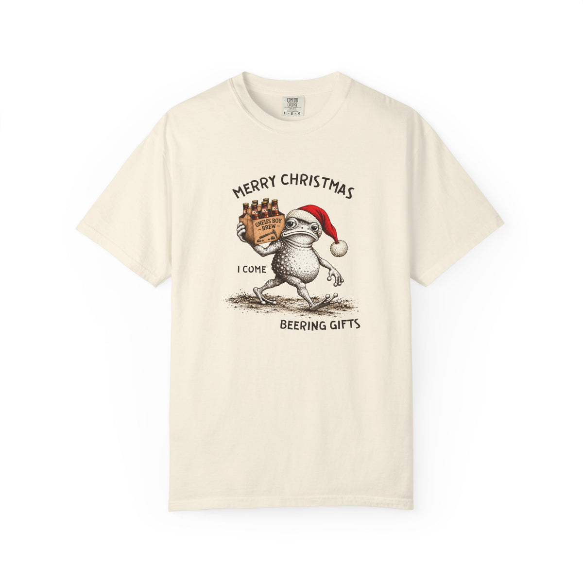 Geology Holiday T-Shirt: Merry Christmas I Come Beering Gifts