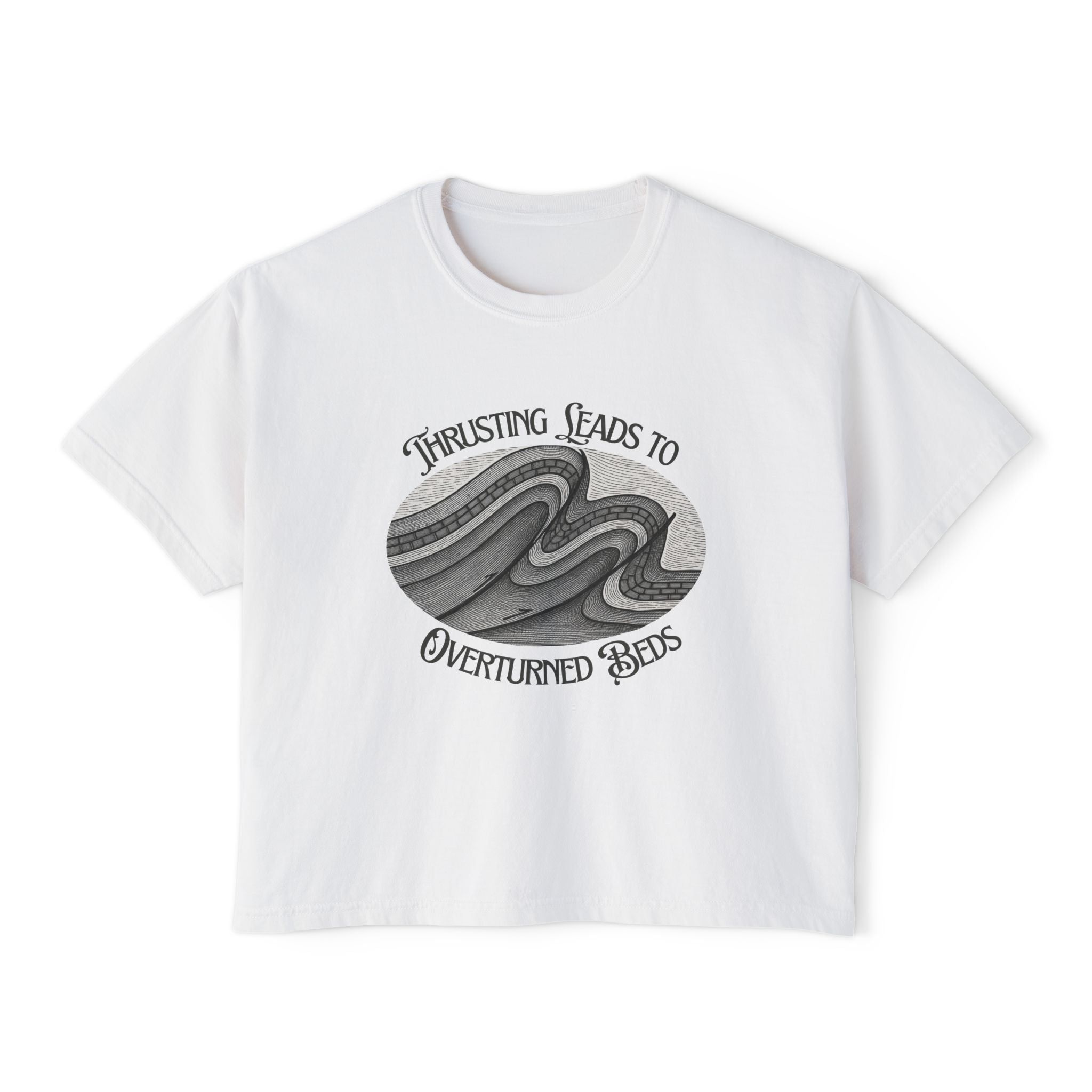 Boxy Tee: Thrusting Leads to Overturned Beds