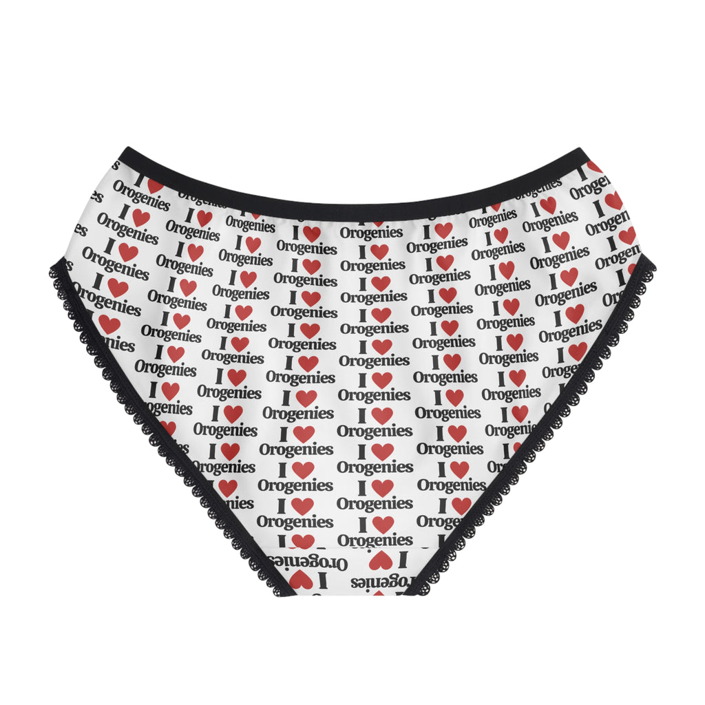 Undies: I Love Orogenies Women's Underwear