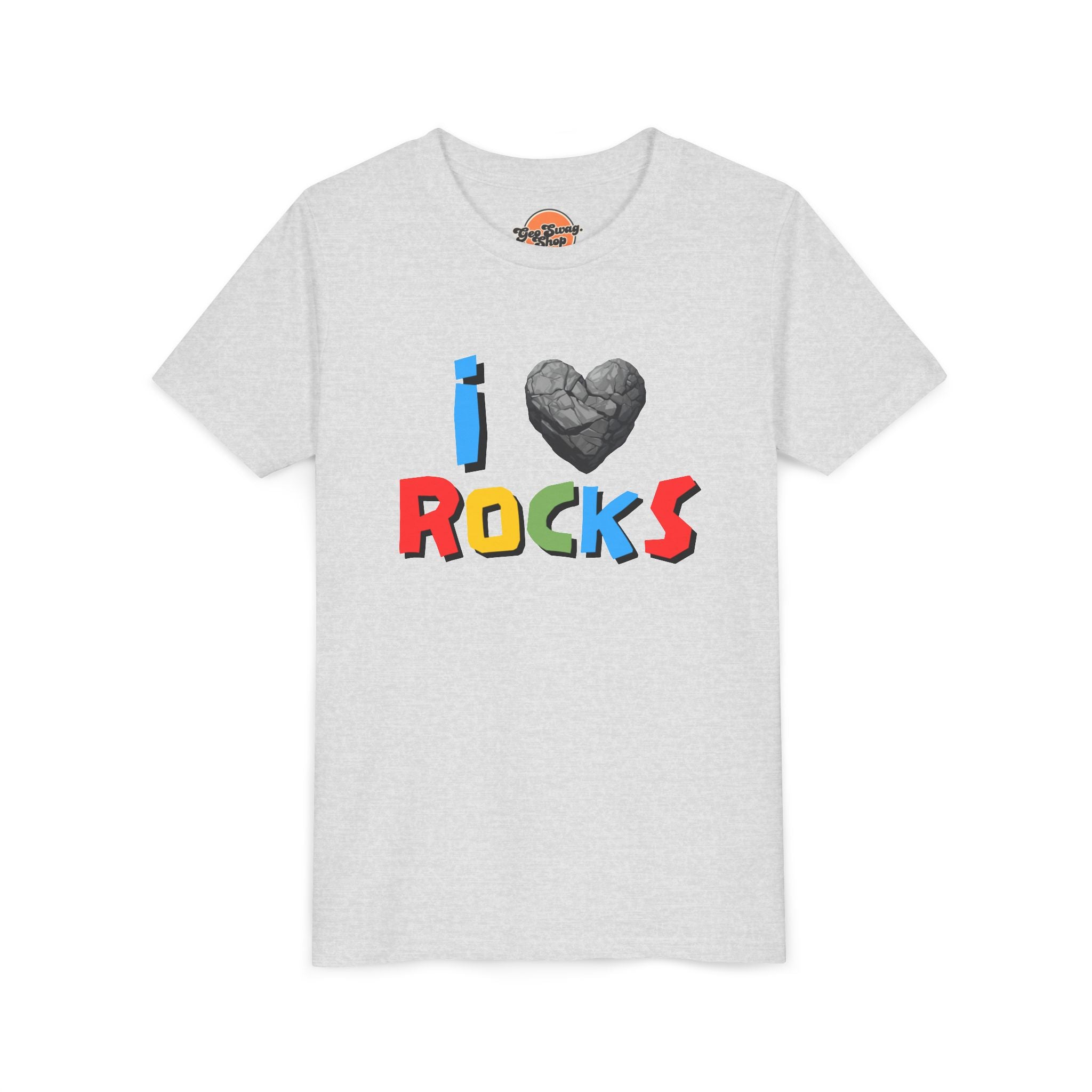 Youth Tee: I Love Rocks