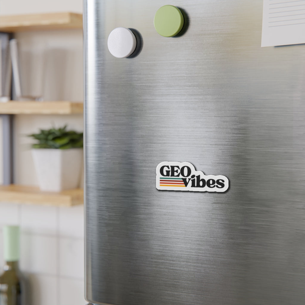 Magnet: GEO Vibes Die-Cut Magnet