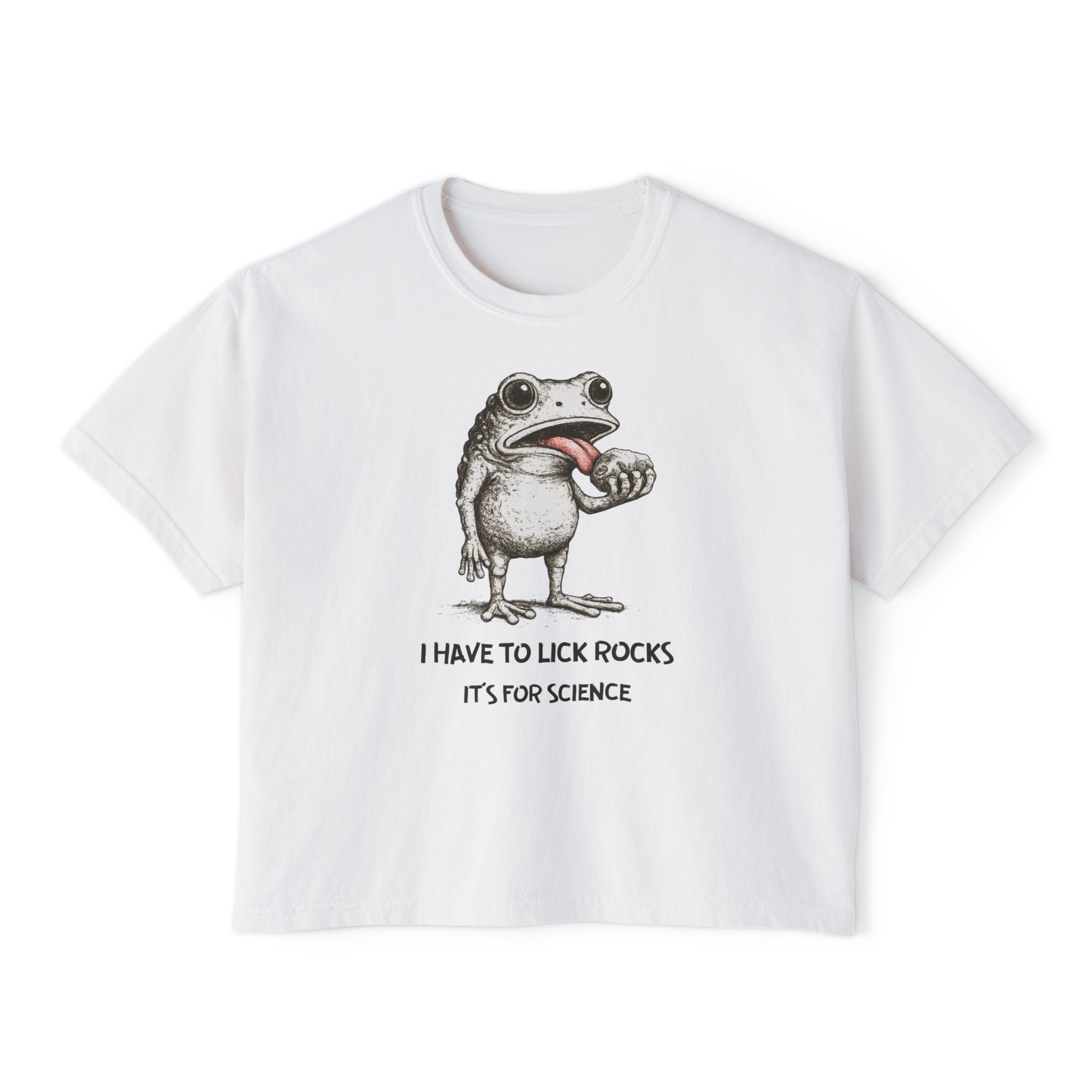 Butter Women's Geology T-Shirt -  Lick Rocks...It's for Science