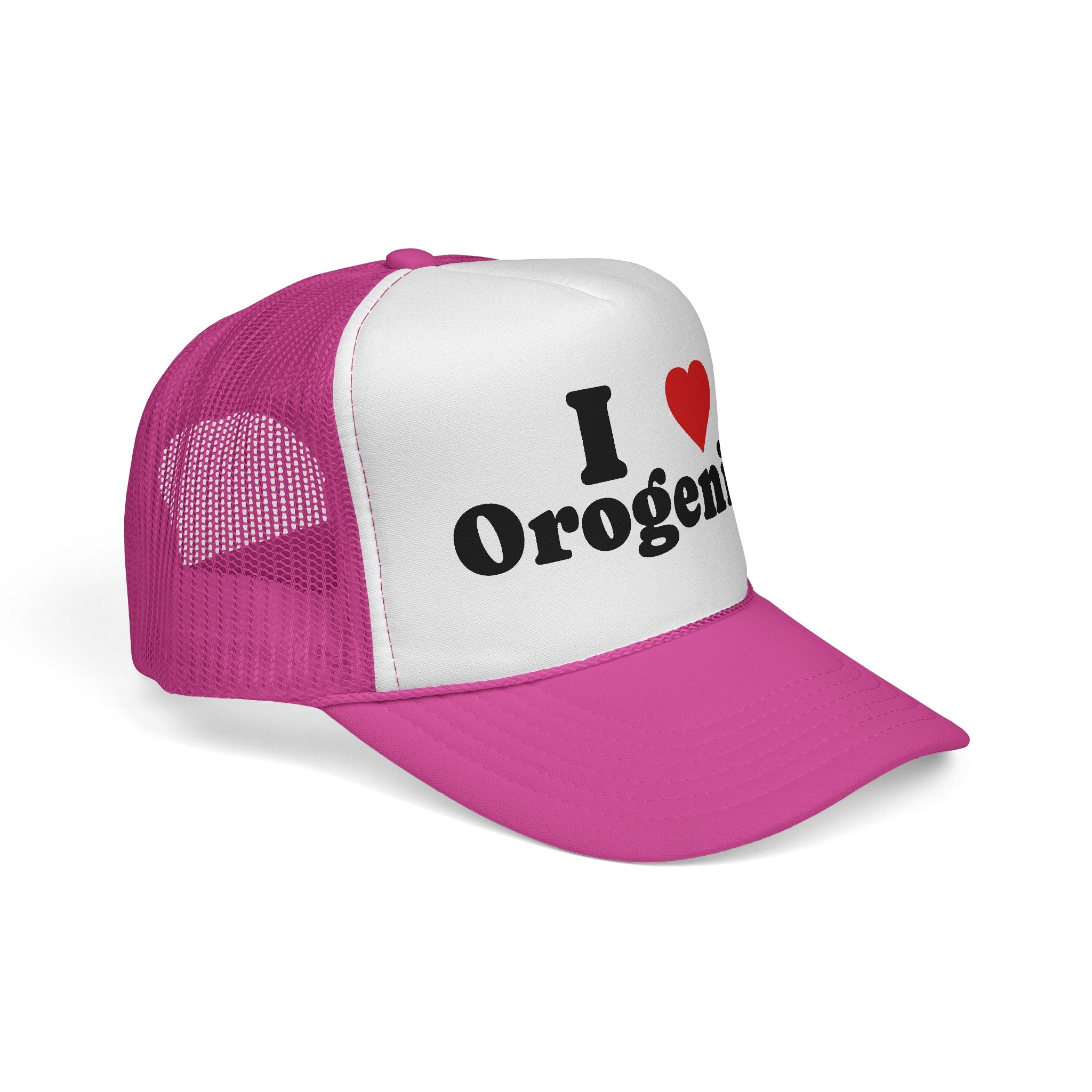 Hat: Trucker Hat I Love Orogenies