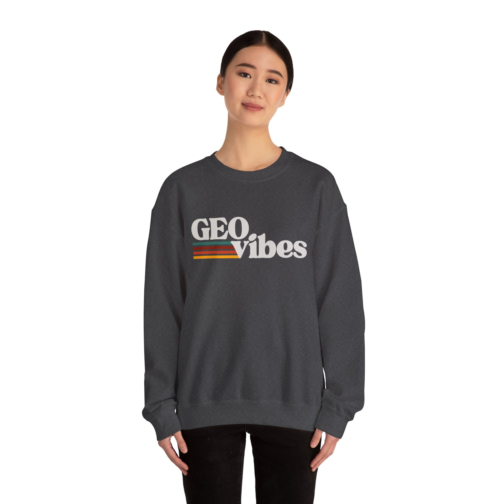 Sweatshirt Crewneck: GEO Vibes