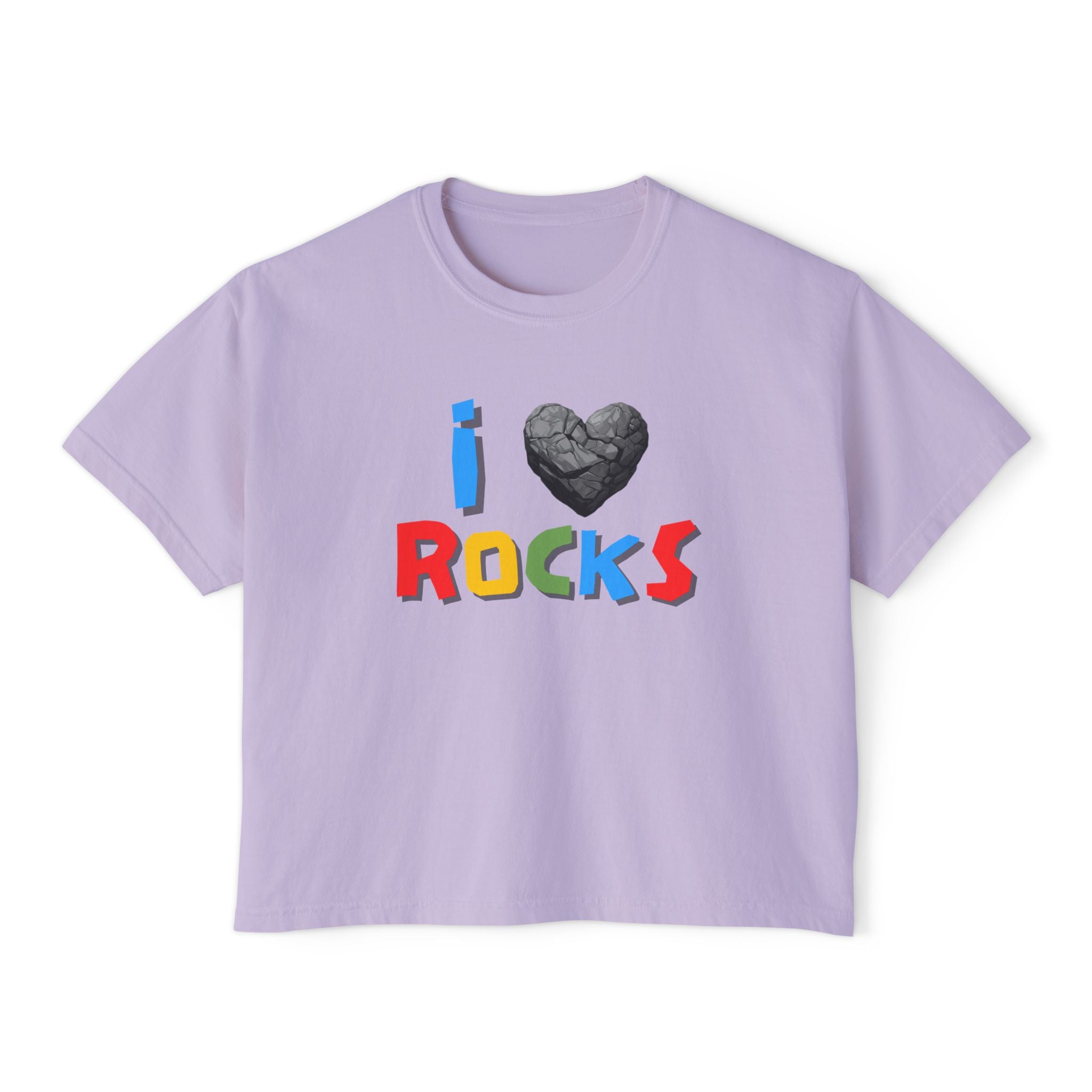 Orchid Women's Geology T-Shirt -  I Love Rocks