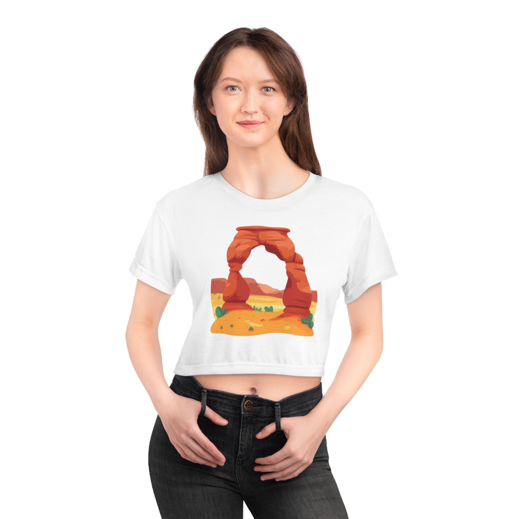 NP: Arches Crop Tee V2 —  Logo