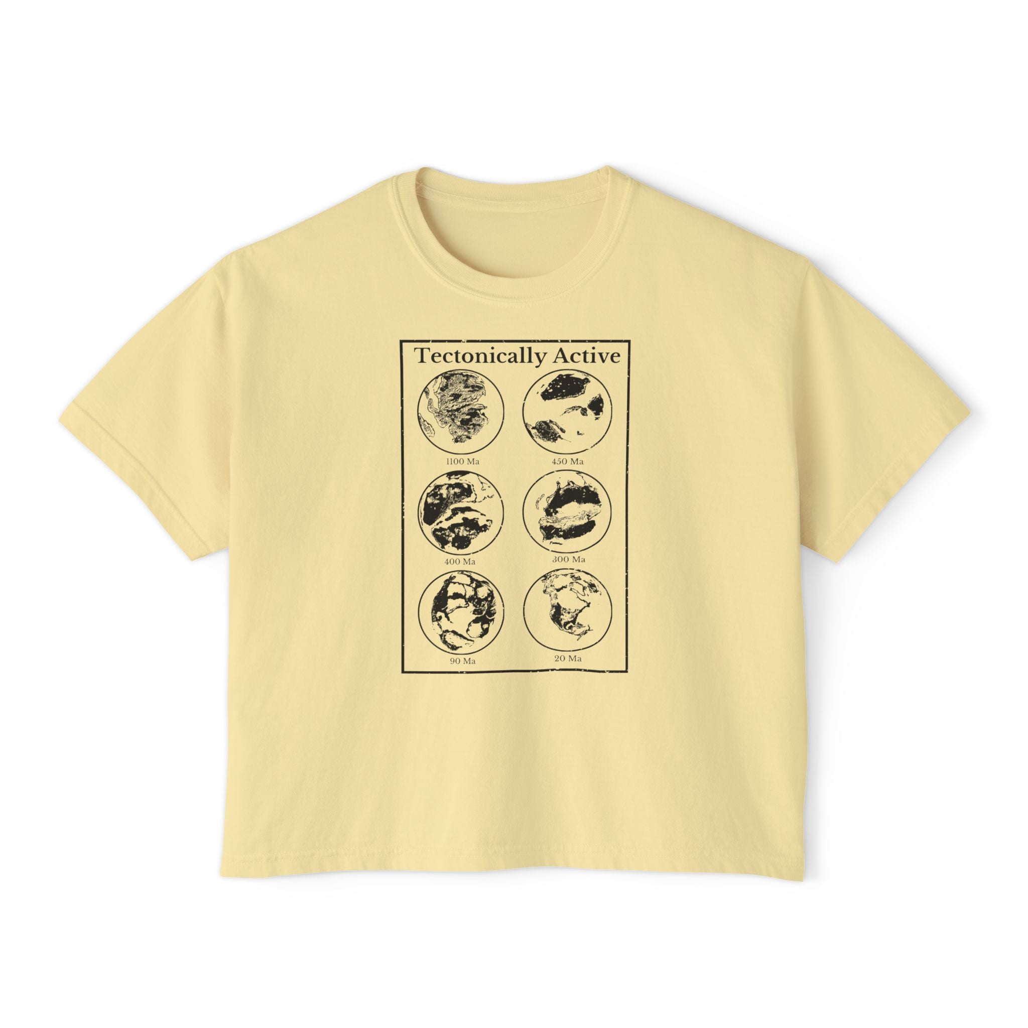 Butter Women's Geology T-Shirt -  Tectonically Active