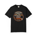 Black Funny Geology T-Shirt: Certified Rock Licker/Liquor