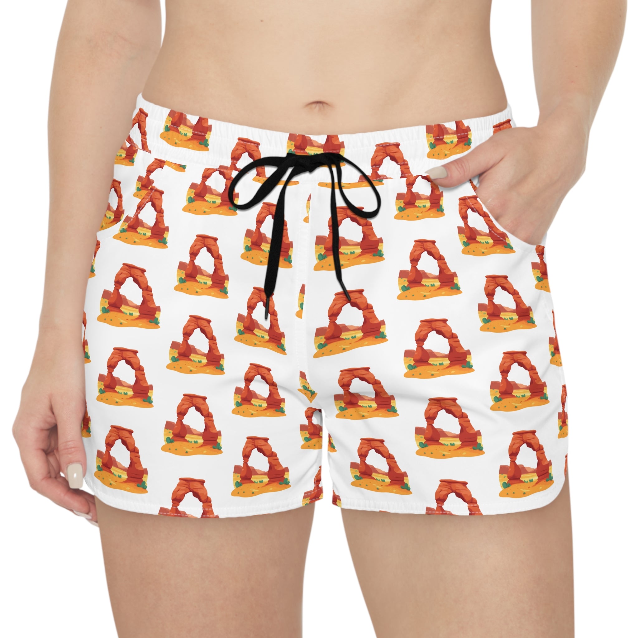 NP: Arches V2 Women's Yoga Pose Casual Shorts