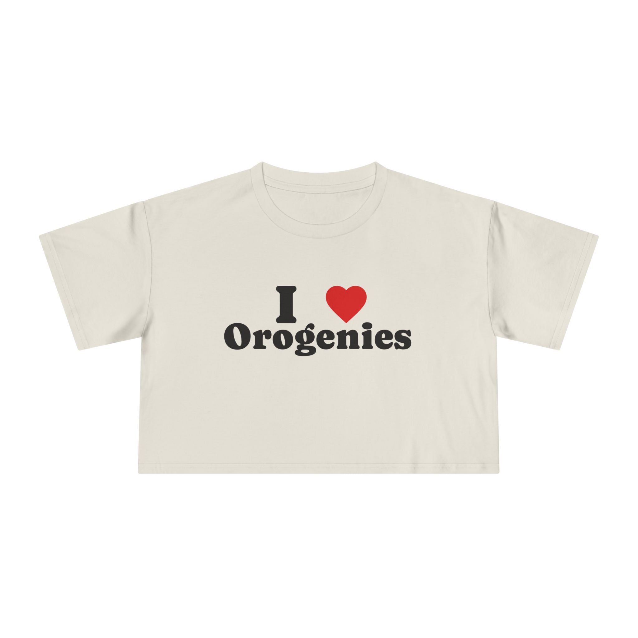 Bone Women's Geology T-Shirt -  I Love Orogenies