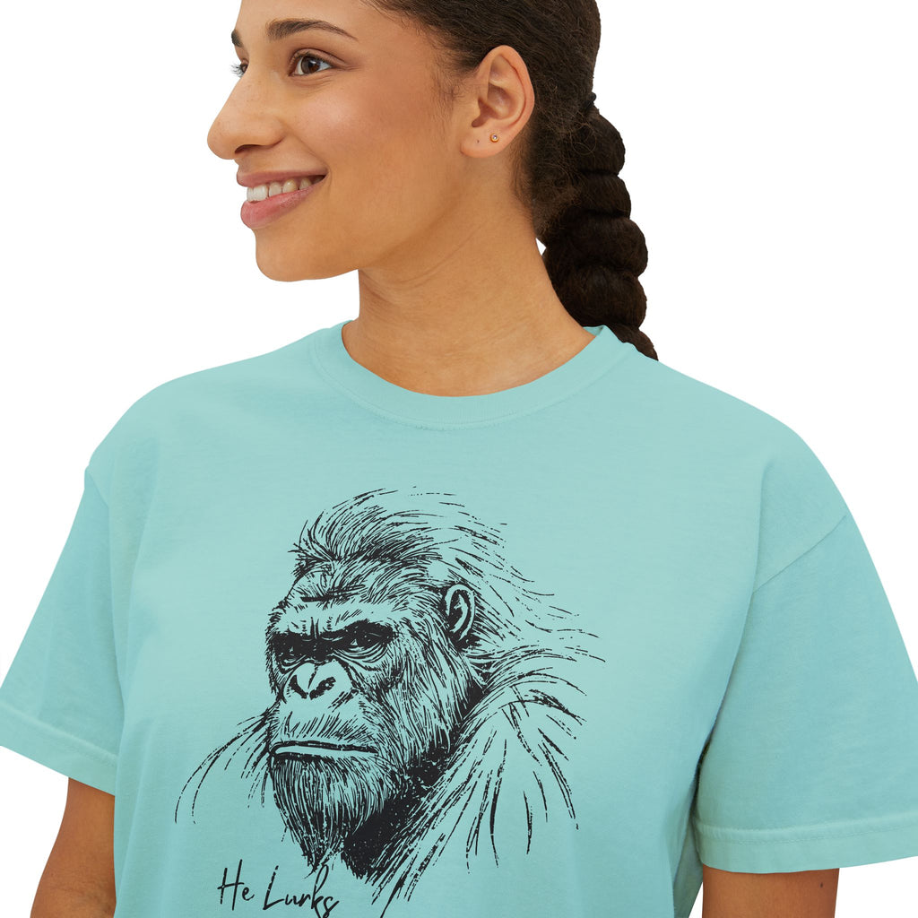 Box Tee: Bigfoot - He Lurks