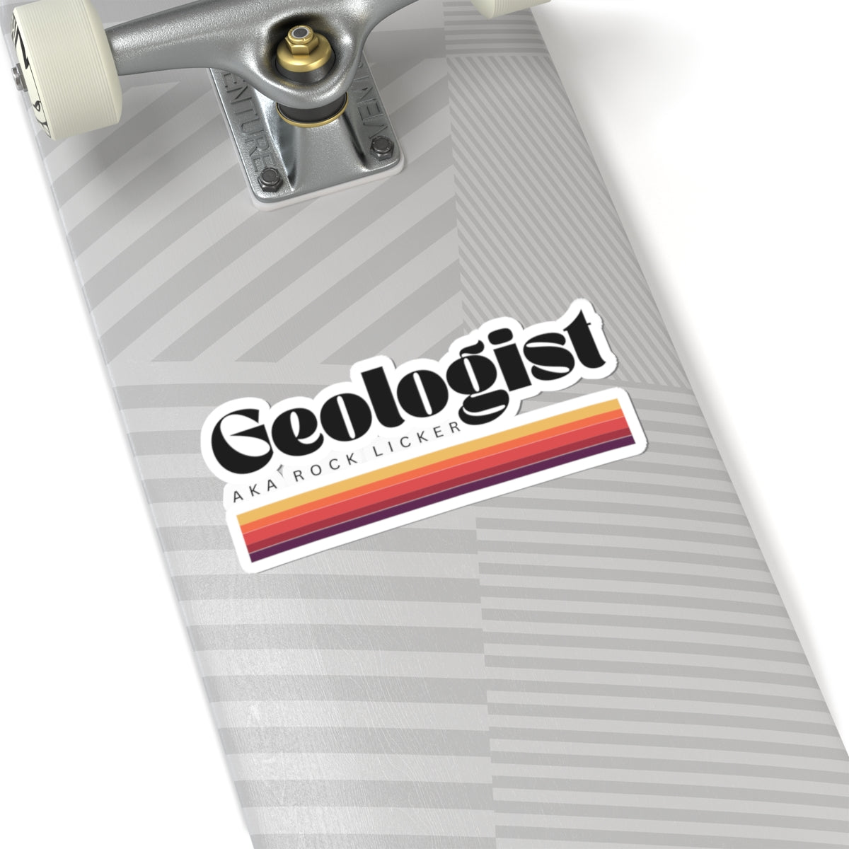 Sticker: Geologist AKA Rock Licker Kiss-Cut Sticker
