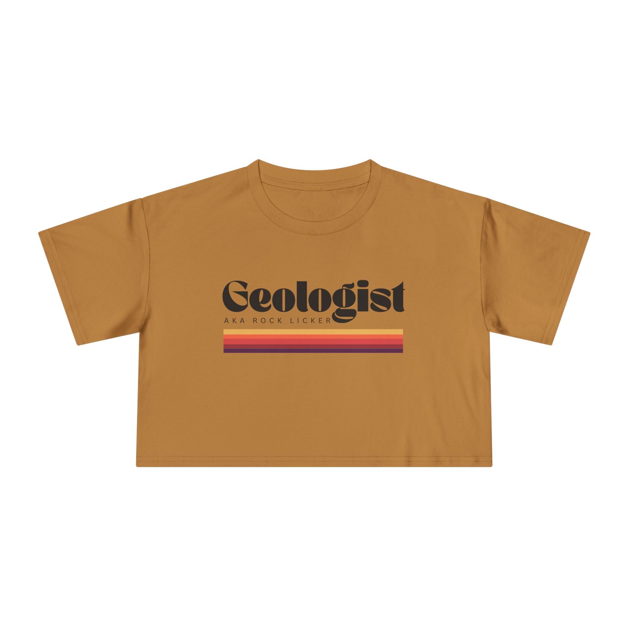 Crop Tee: Geologist AKA Rock Licker