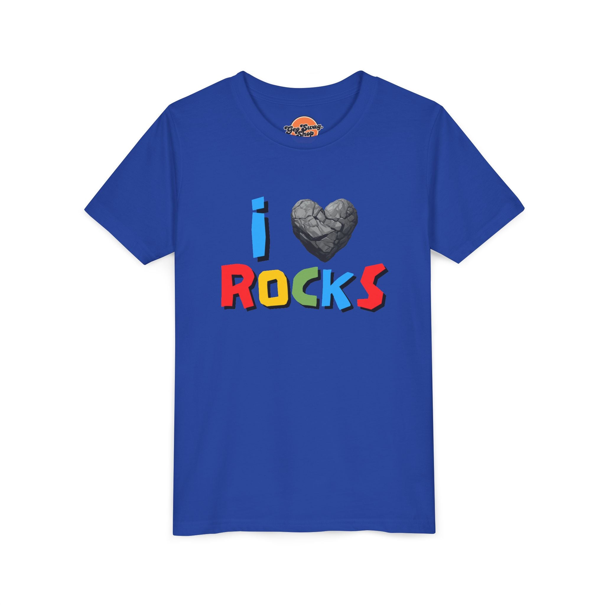Youth Tee: I Love Rocks