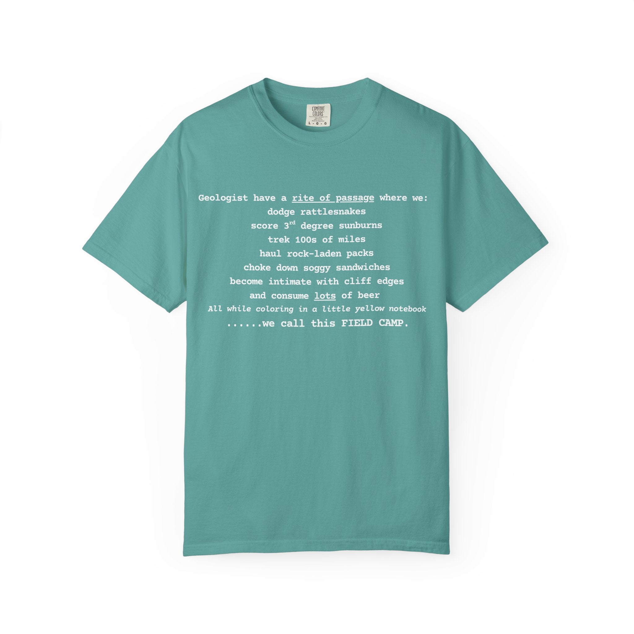 Berry Funny Geology T-Shirt: We Call This Field Camp