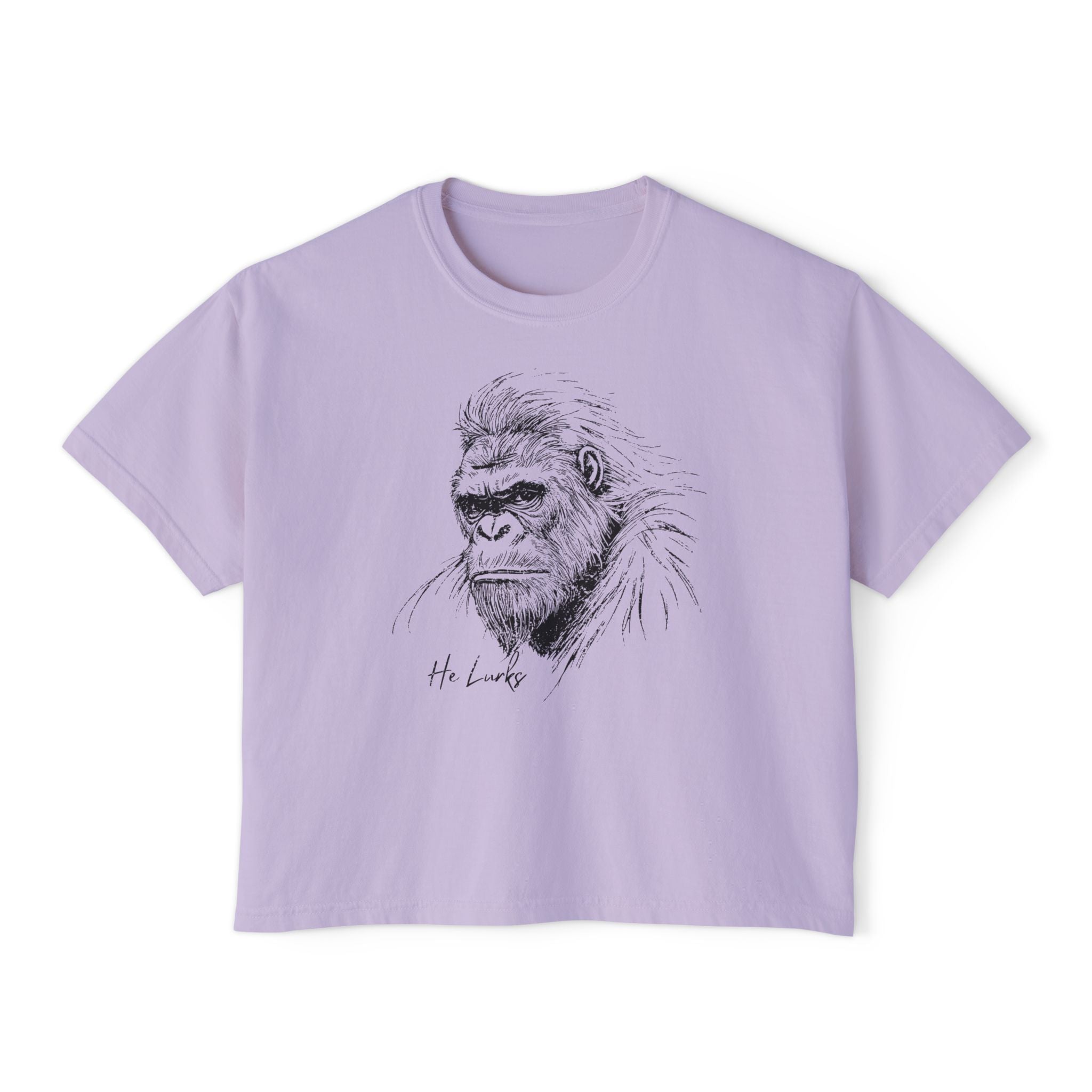 Butter Women's Bigfoot T-Shirt - Bigfoot - He Lurks