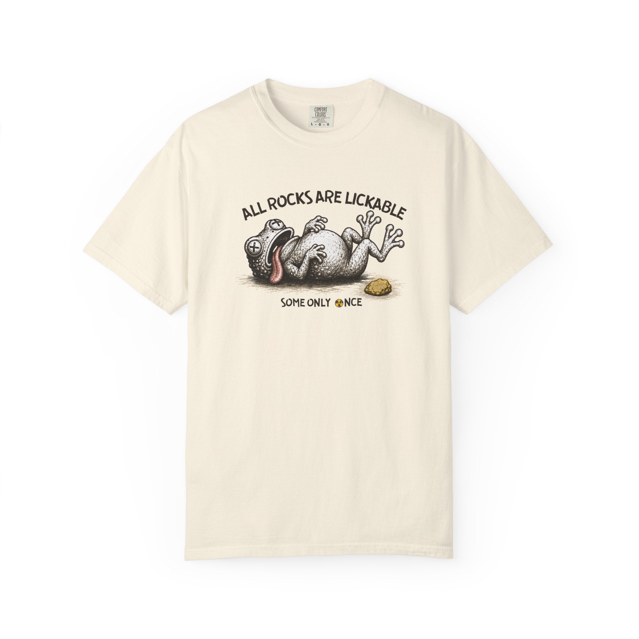 Seafoam Funny Geology T-Shirt -  All Rocks Are Lickable