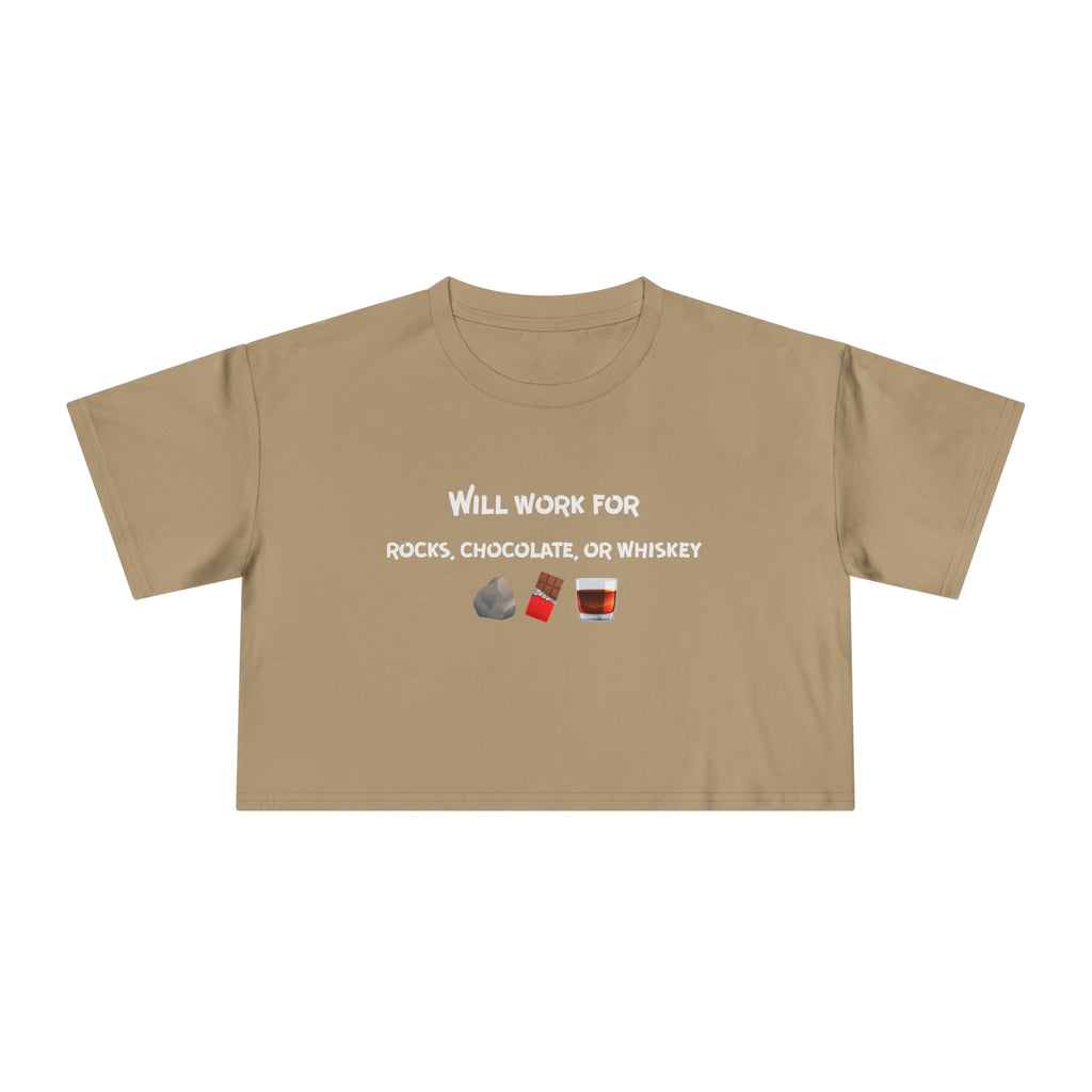Coal Women's Geology T-Shirt -  Rocks, Chocolate, or Whiskey
