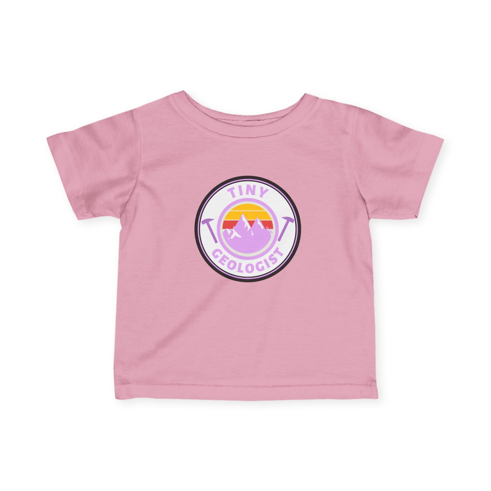 Mauvelous Youth Geology T-Shirt: Rock Licker Blue Text