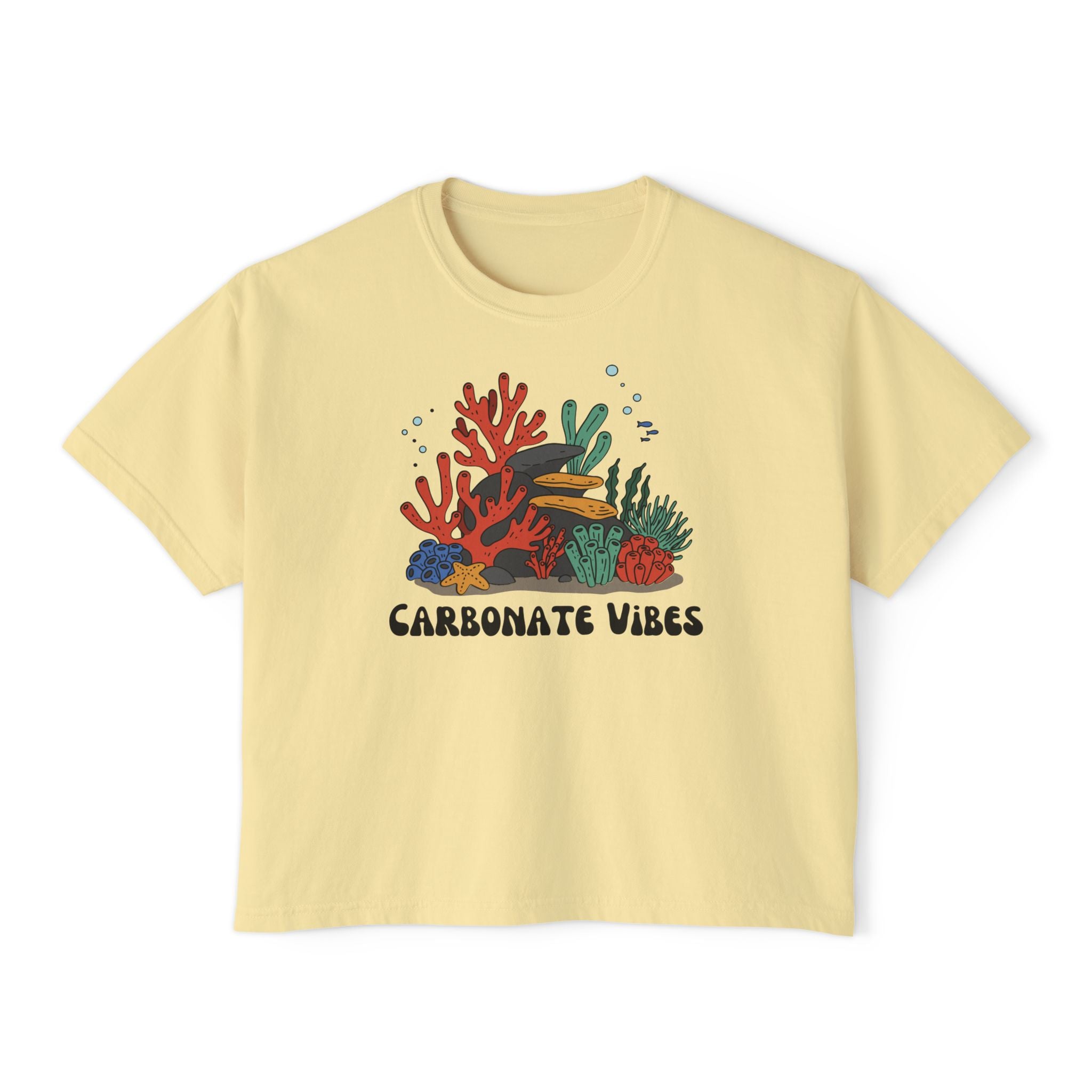 Boxy Tee: Carbonate Vibes