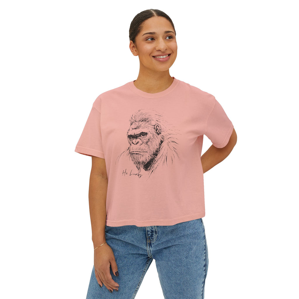 Box Tee: Bigfoot - He Lurks