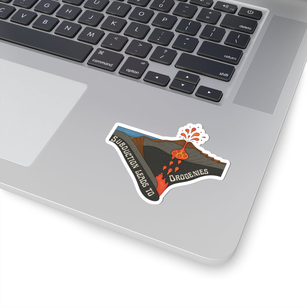 Sticker: Subduction Leads to Orogenies