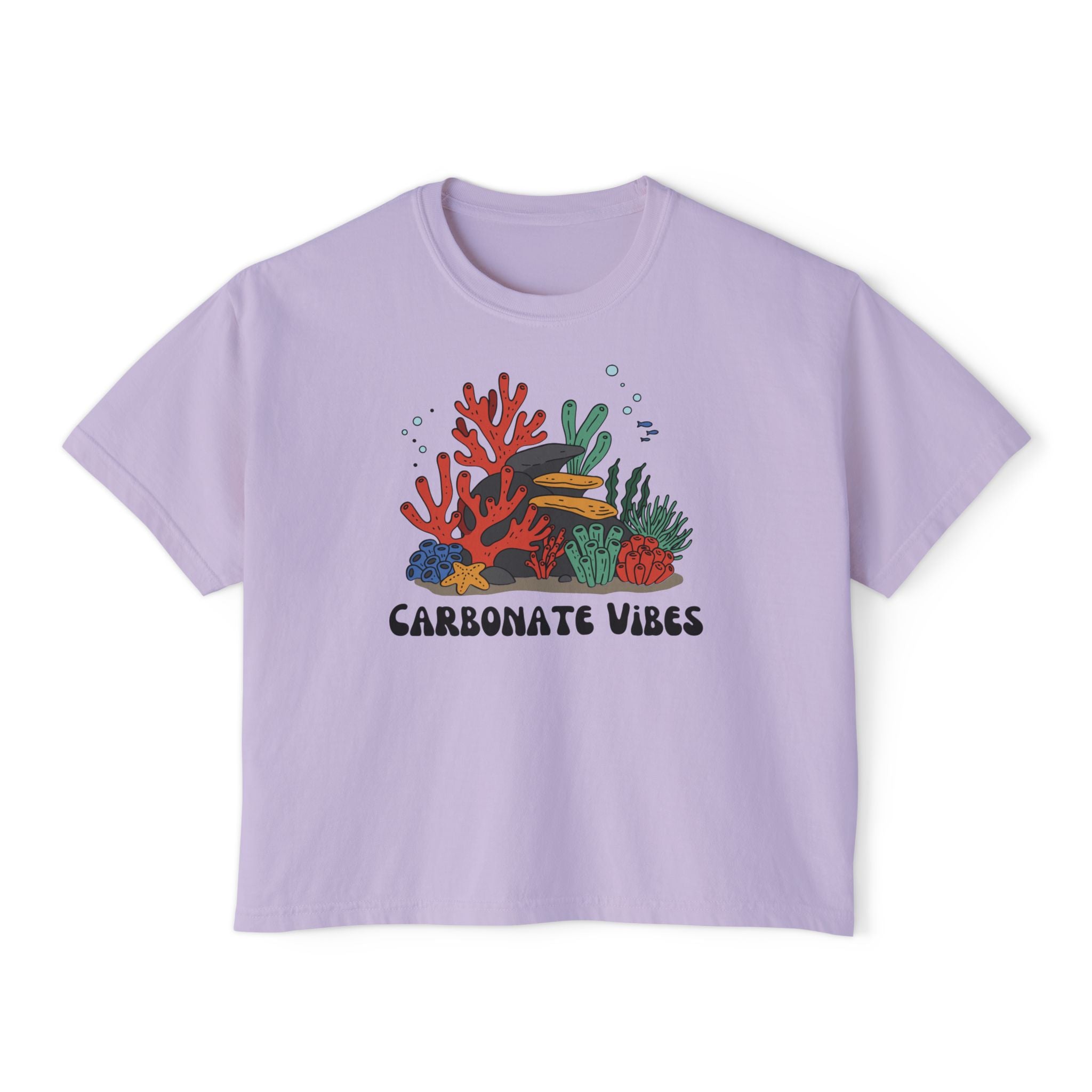 Boxy Tee: Carbonate Vibes