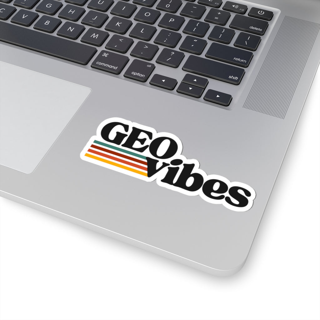 Sticker: GEO Vibes Kiss-Cut Sticker