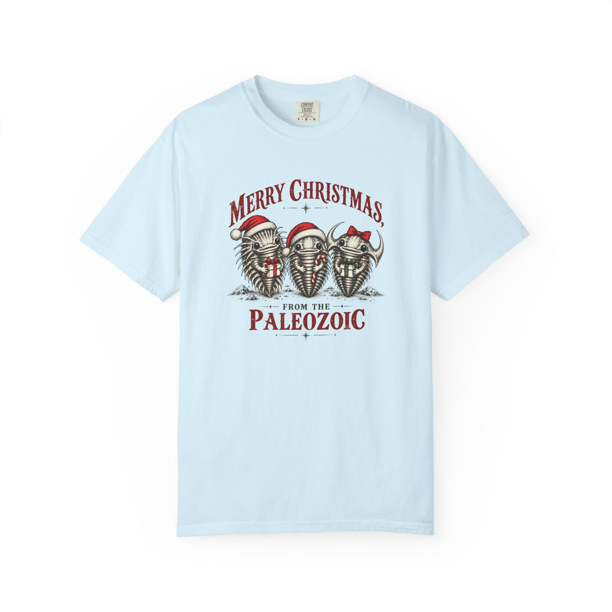 Geology Holiday T-Shirt: Merry Christmas from the Paleozoic