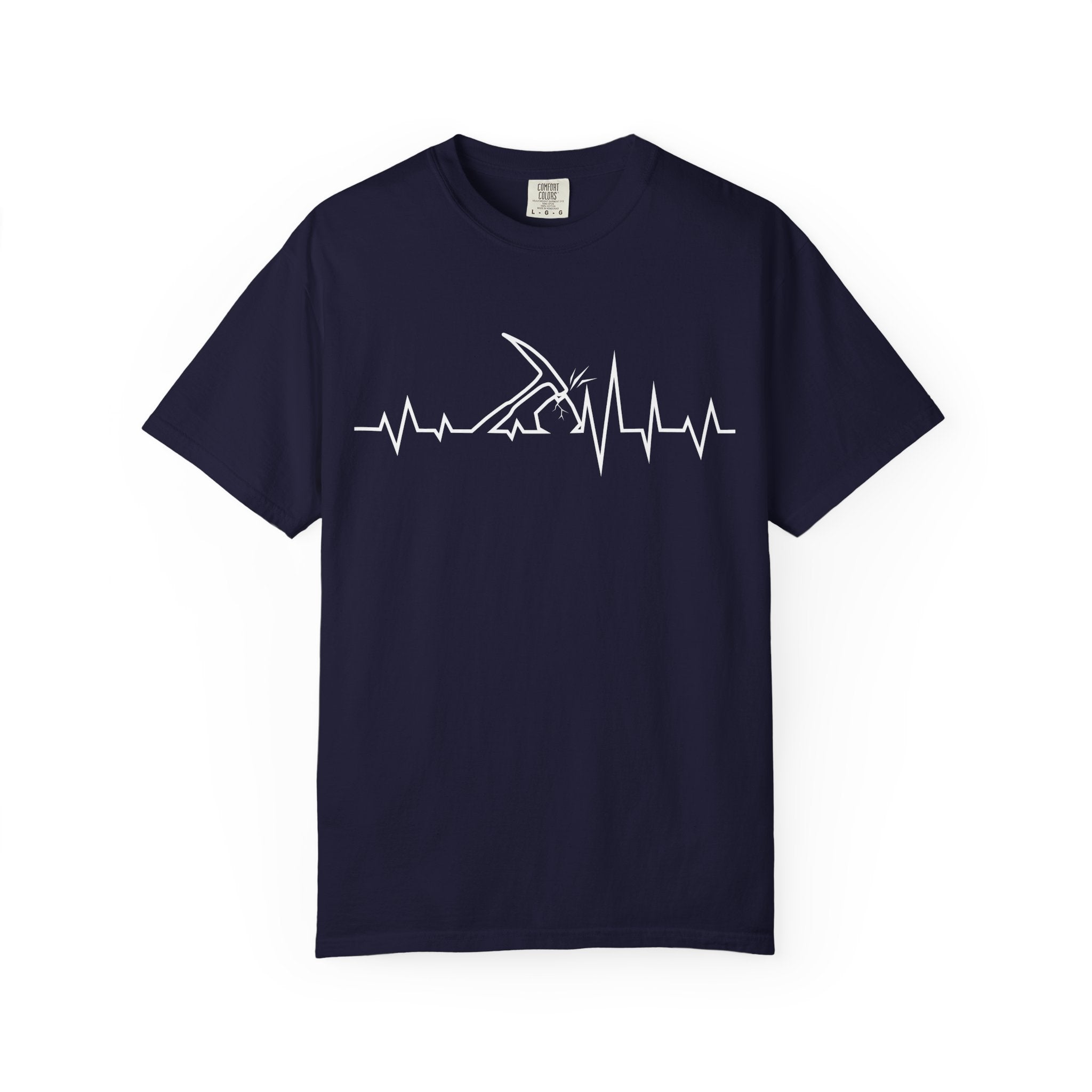 Pepper Funny geology t-shirt - Heartbeat of a Geologist