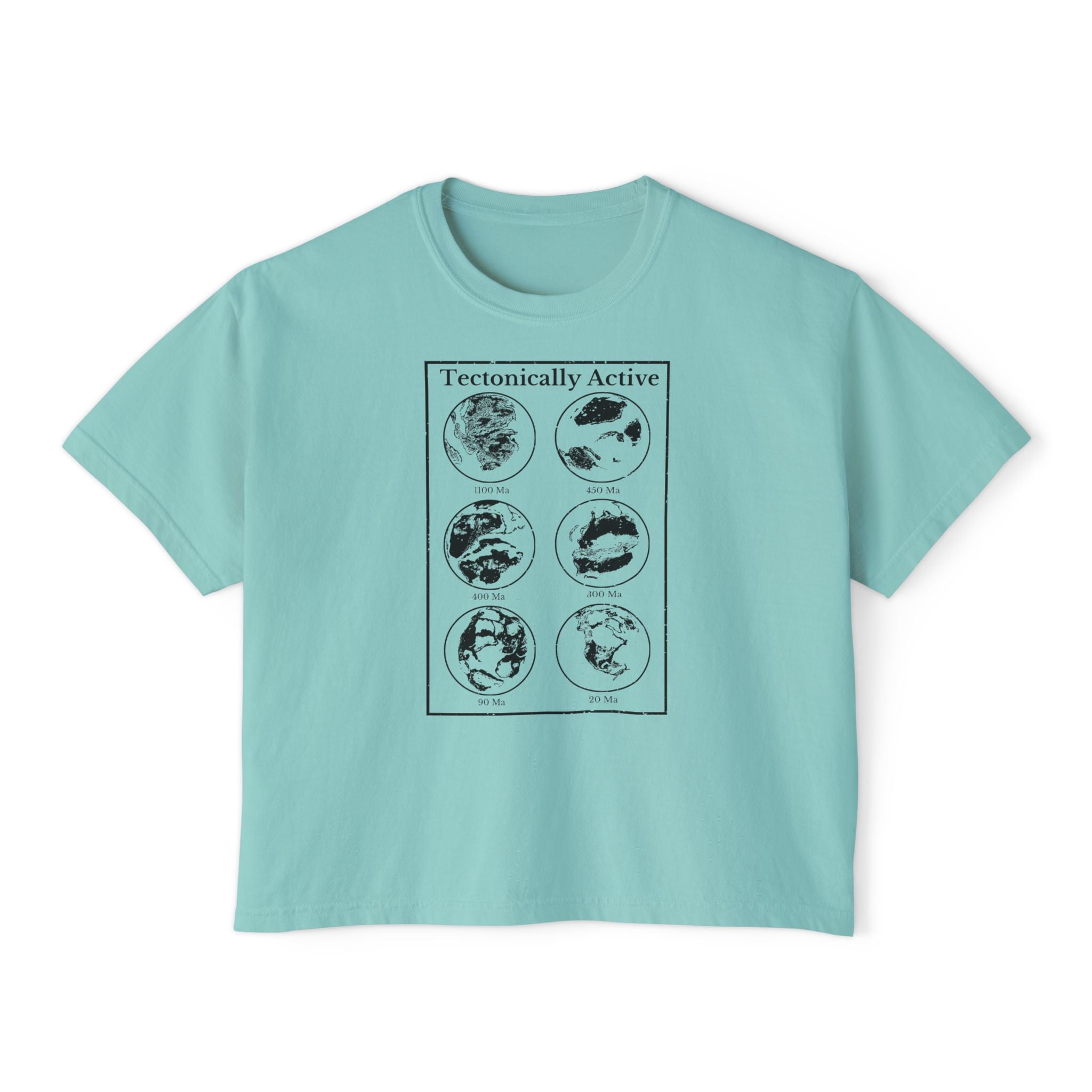 Peachy Women's Geology T-Shirt -  Tectonically Active
