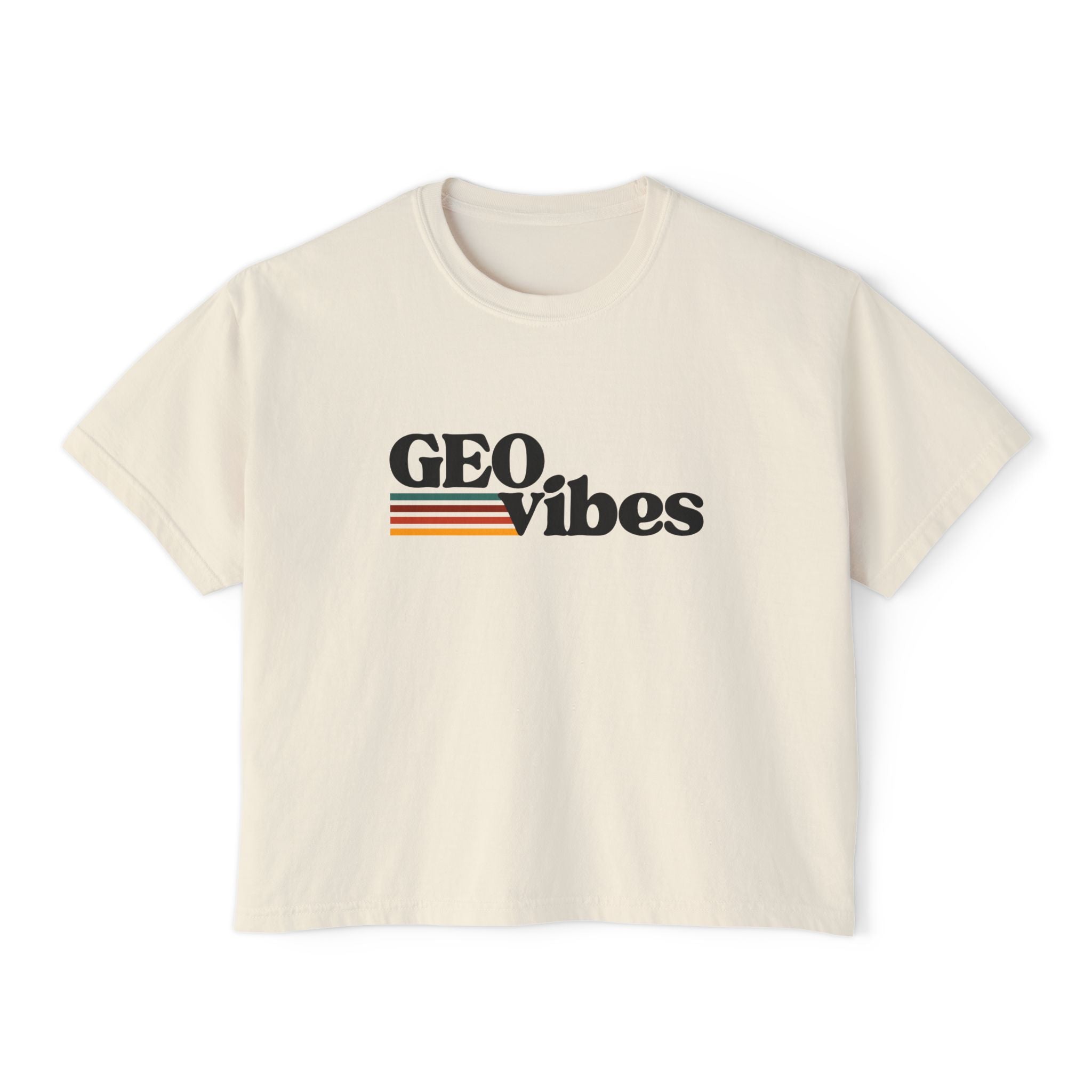 Boxy Tee: GEO Vibes