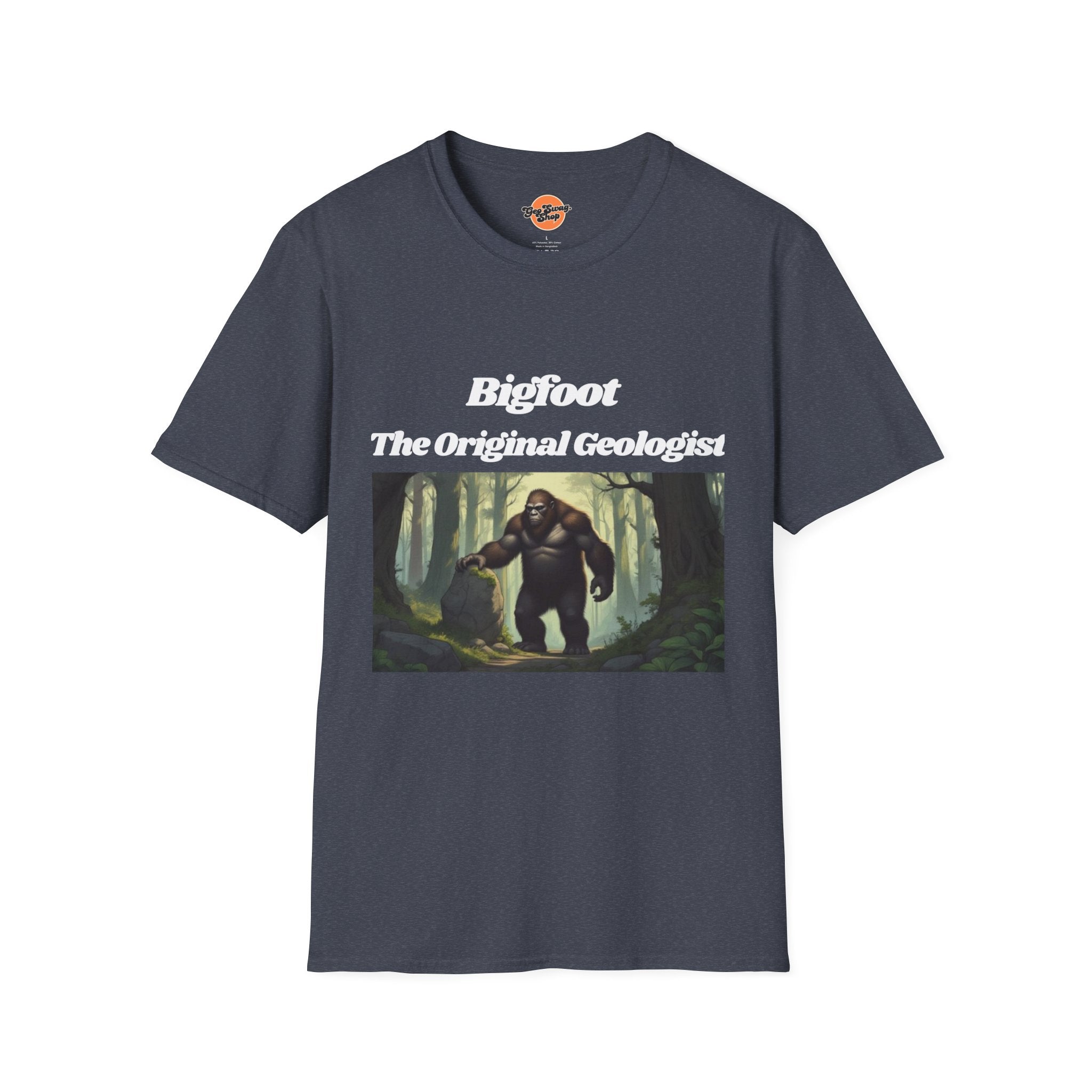 Graphic Tee: Bigfoot the Original Geologist T-Shirt V3