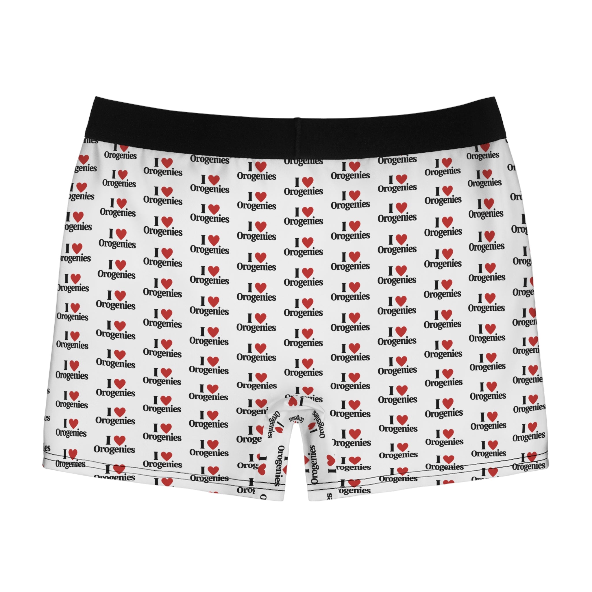 Undies: I Love Orogenies Men's Boxers