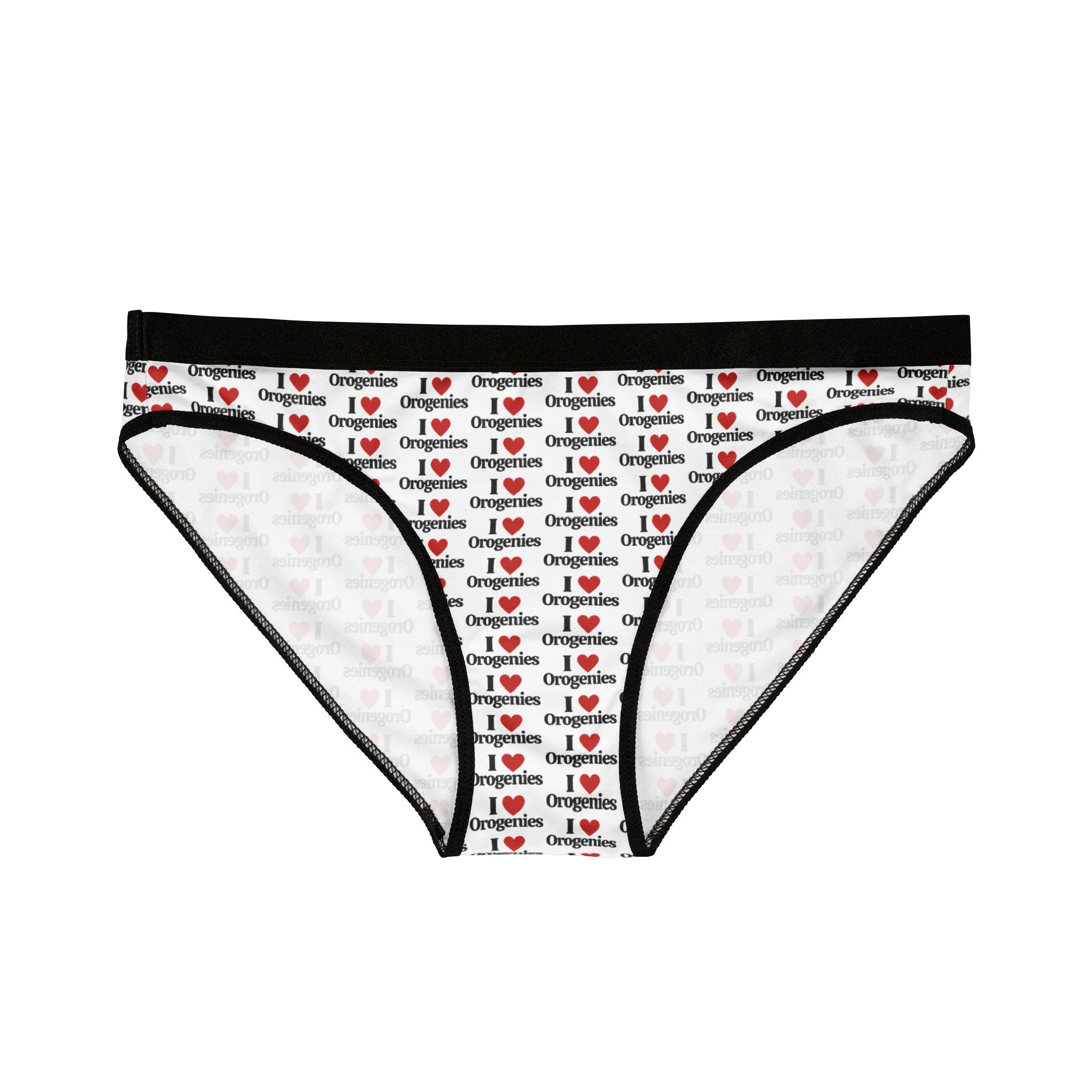Undies: I  Love Orogenies Bikini Briefs Women's Underwear