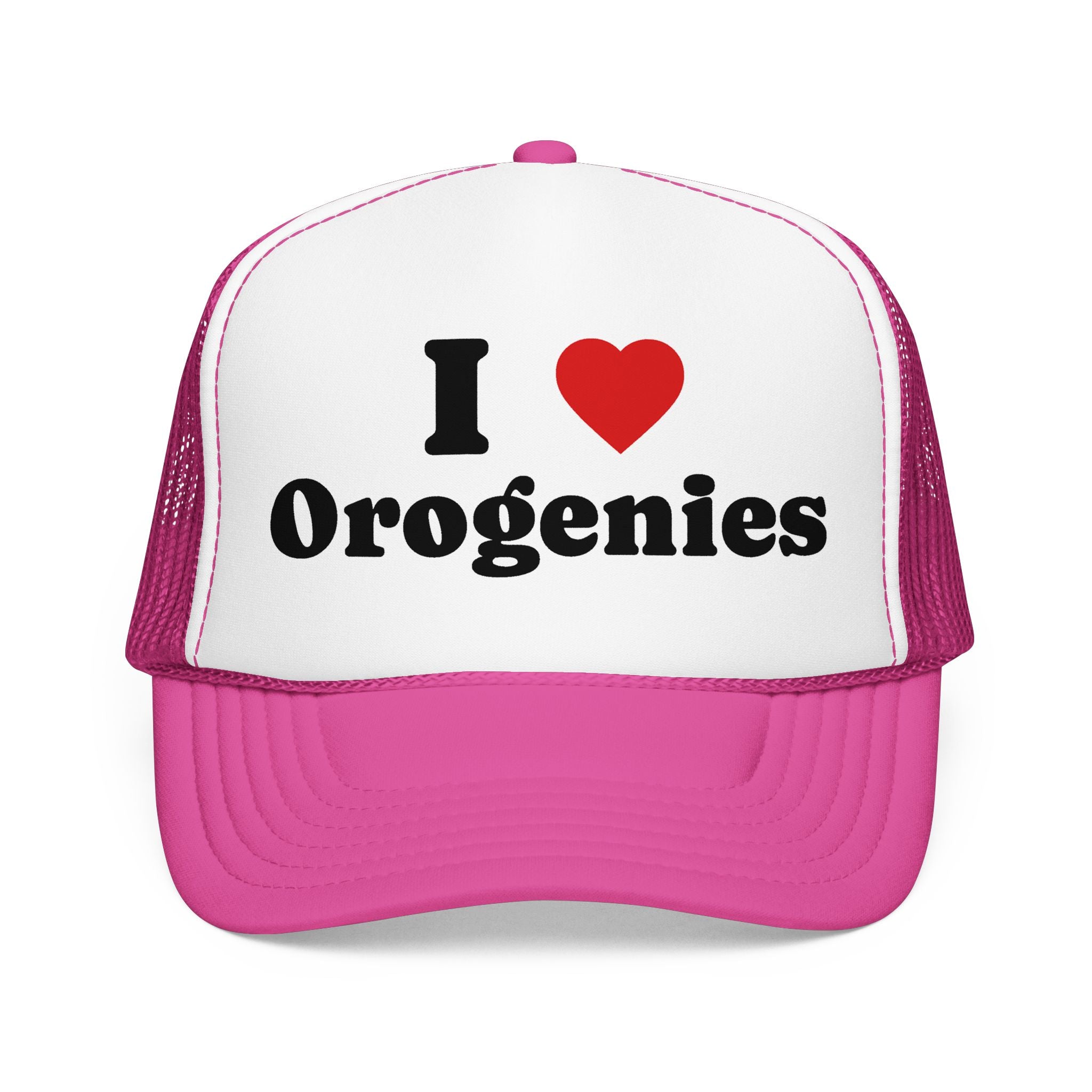 Trucker Hat: I Love Orogenies