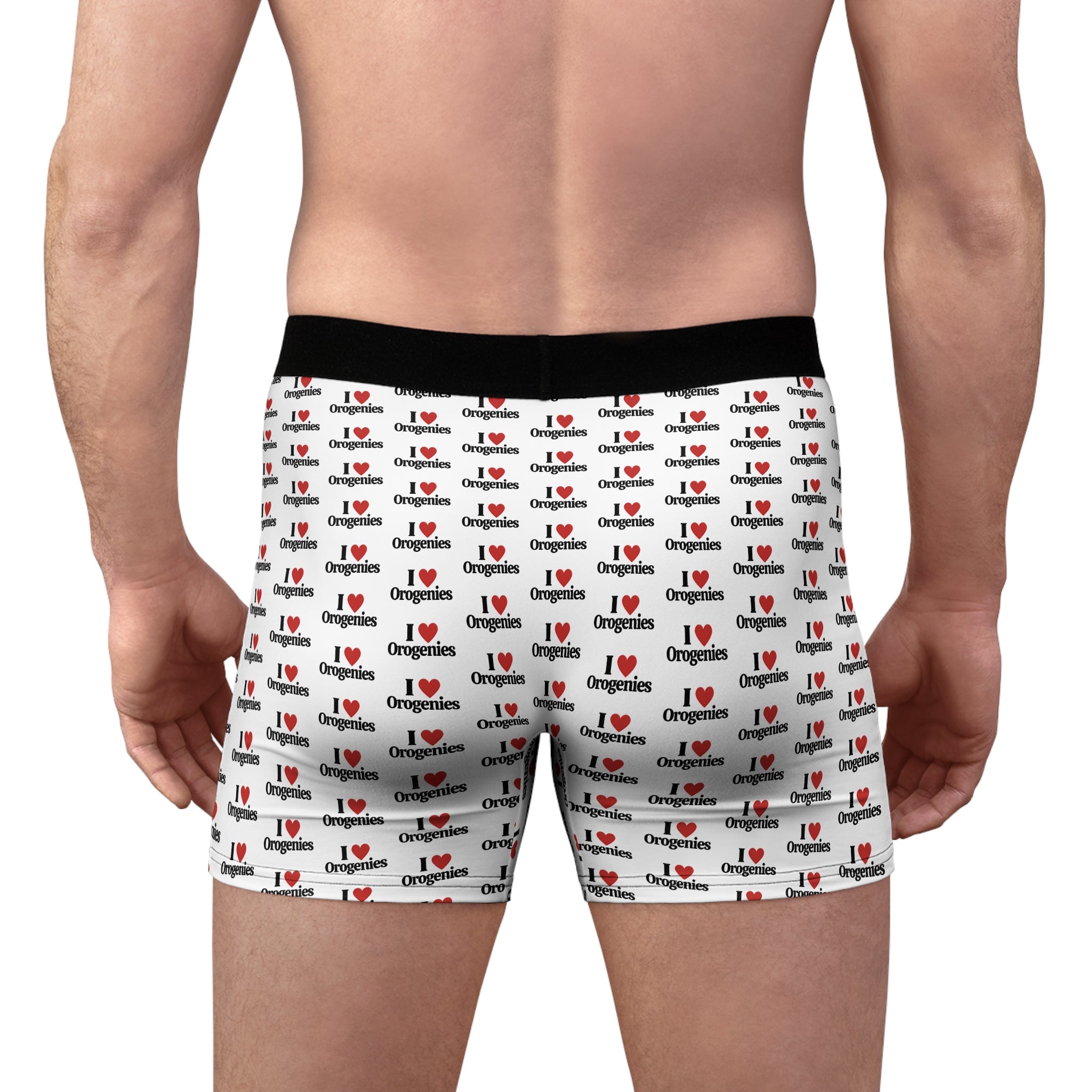Undies: I Love Orogenies Men's Boxers