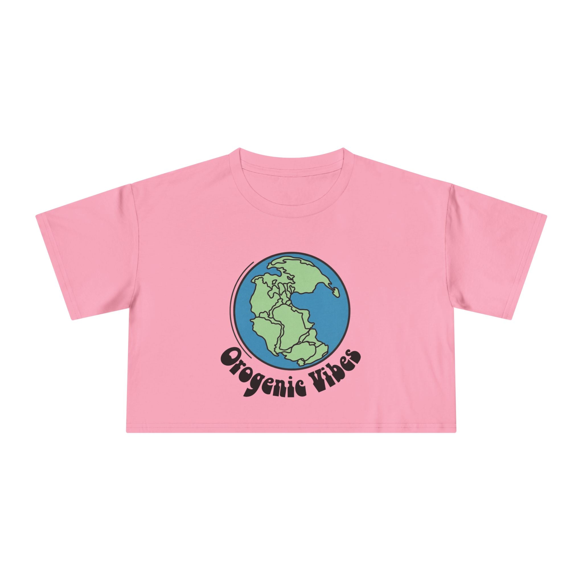Pale Pink Women's Geology T-Shirt -  Orogenic Vibes
