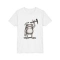 Youth Geology T-Shirt: Rock On Frog Man