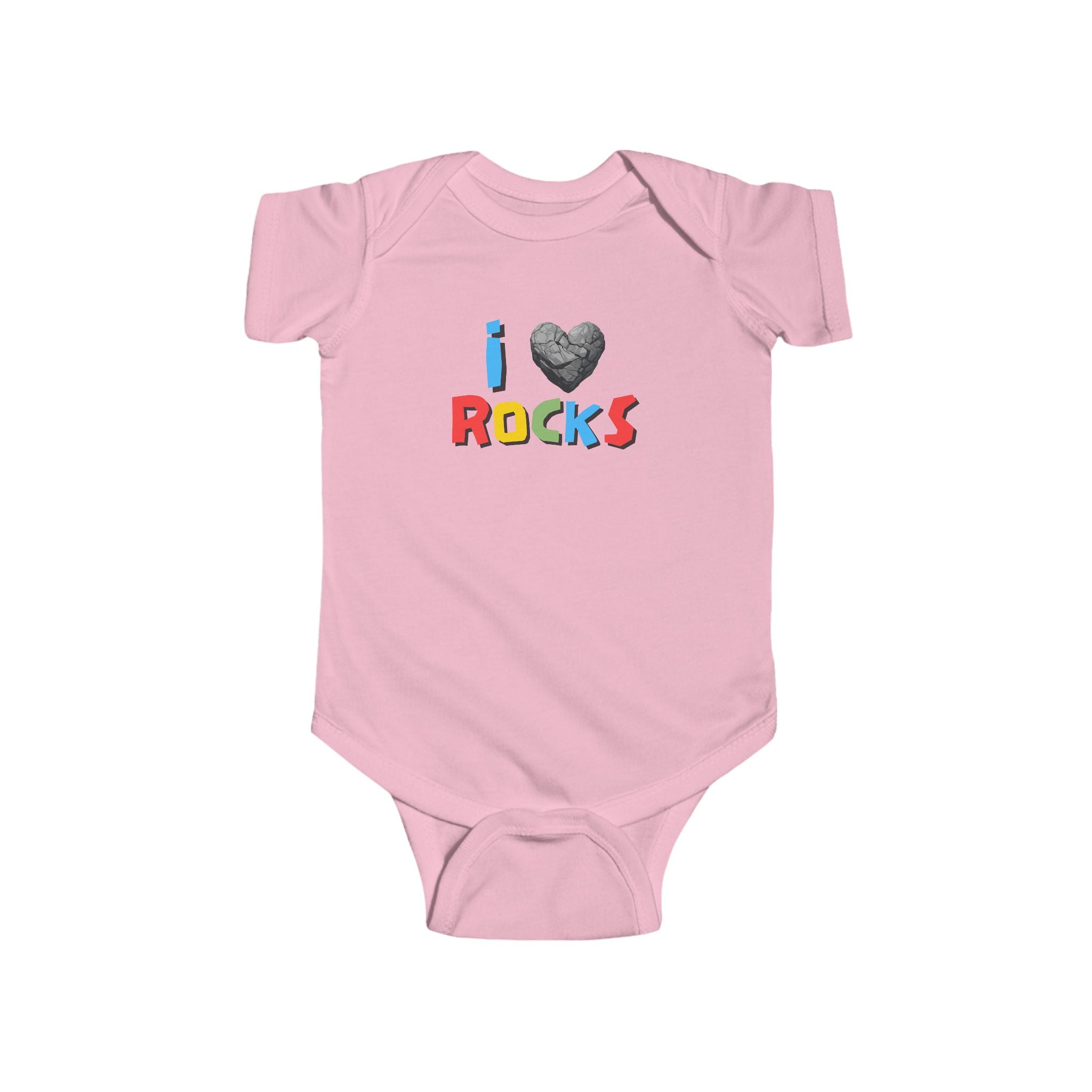 Baby Onesie: I Love Rocks  — Infant Onesie Bodysuit
