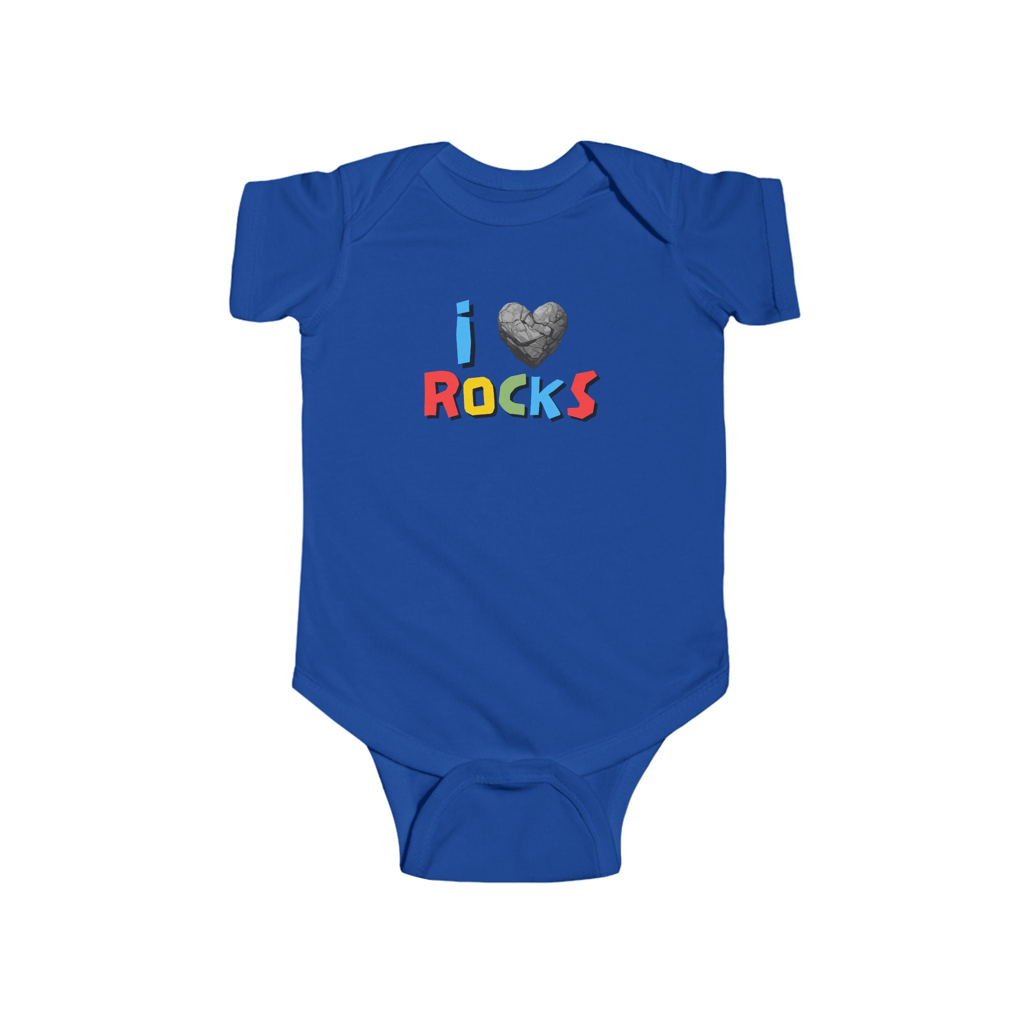 Baby Onesie: I Love Rocks  — Infant Onesie Bodysuit