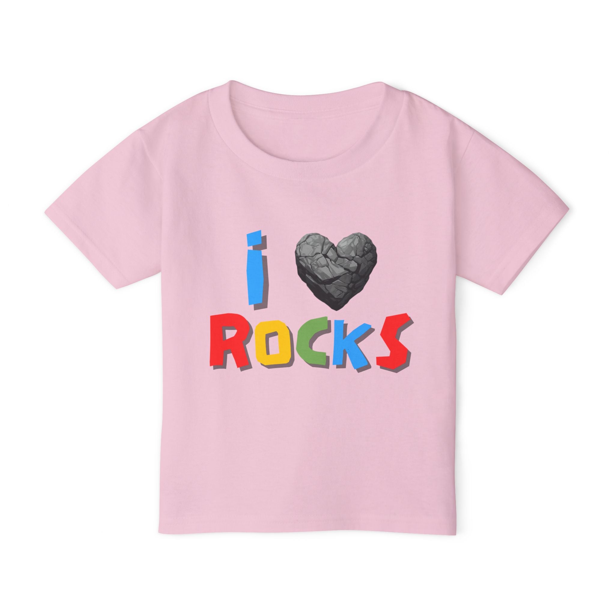 Toddler Tee: I Love Rocks