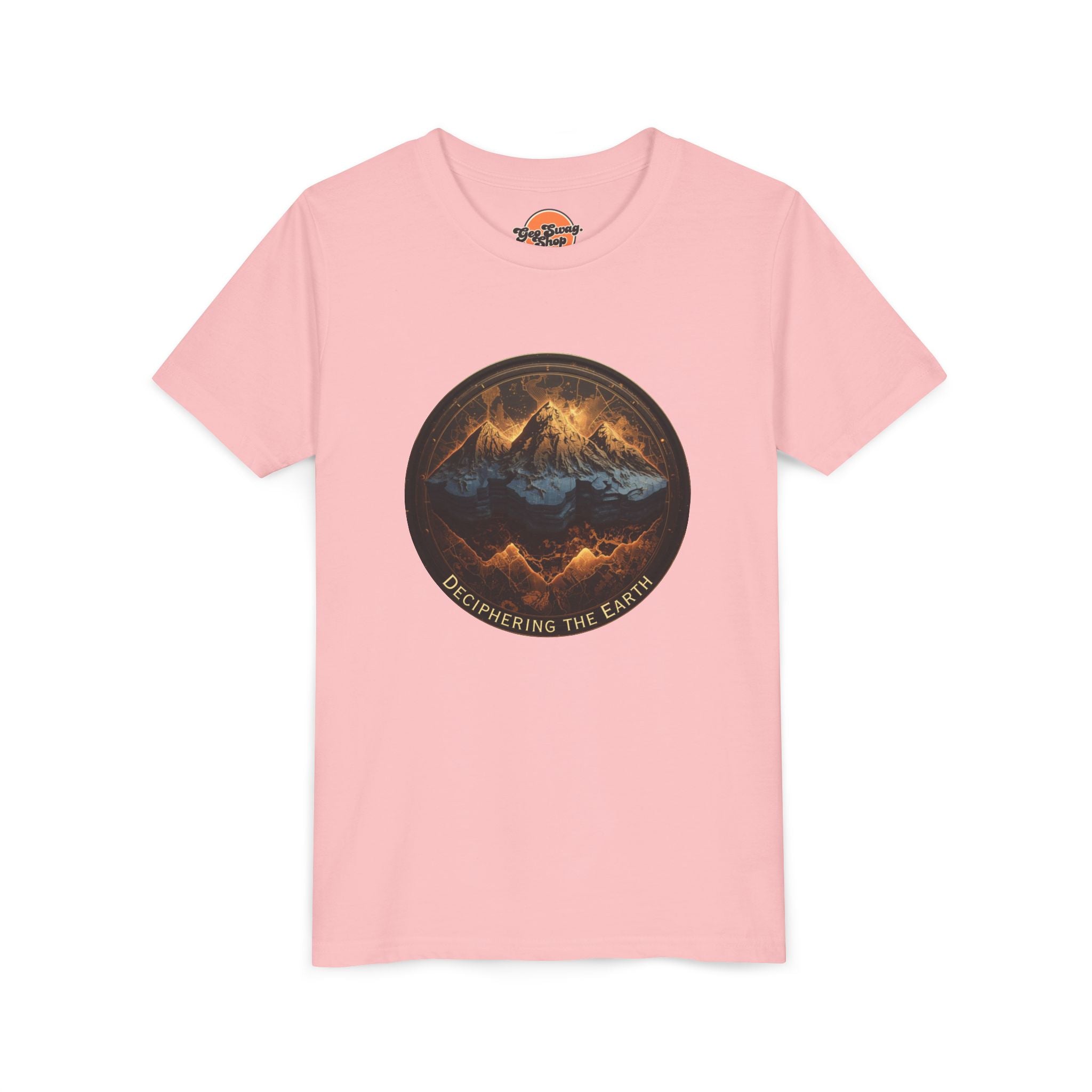 Black Heather Baby Geology T-Shirt: Tiny Geologist Infant Tee V2