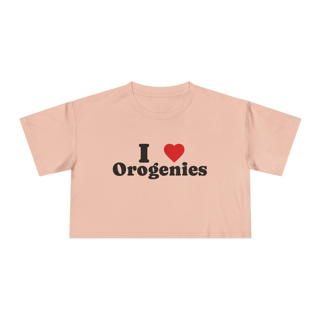 Bubblegum Women's Geology T-Shirt -  I Love Orogenies