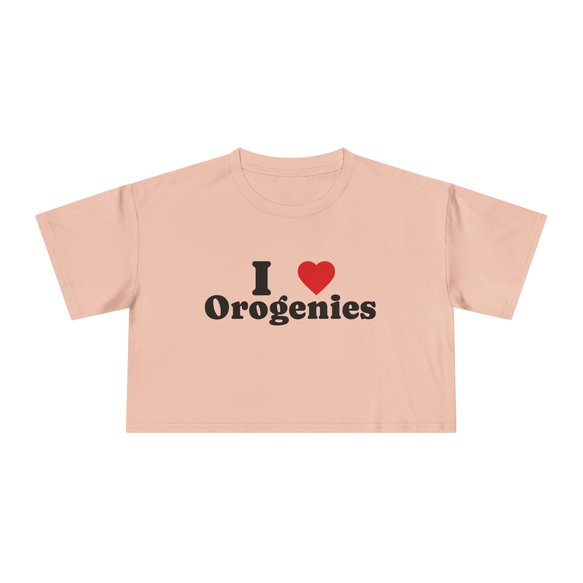 Bubblegum Women's Geology T-Shirt -  I Love Orogenies