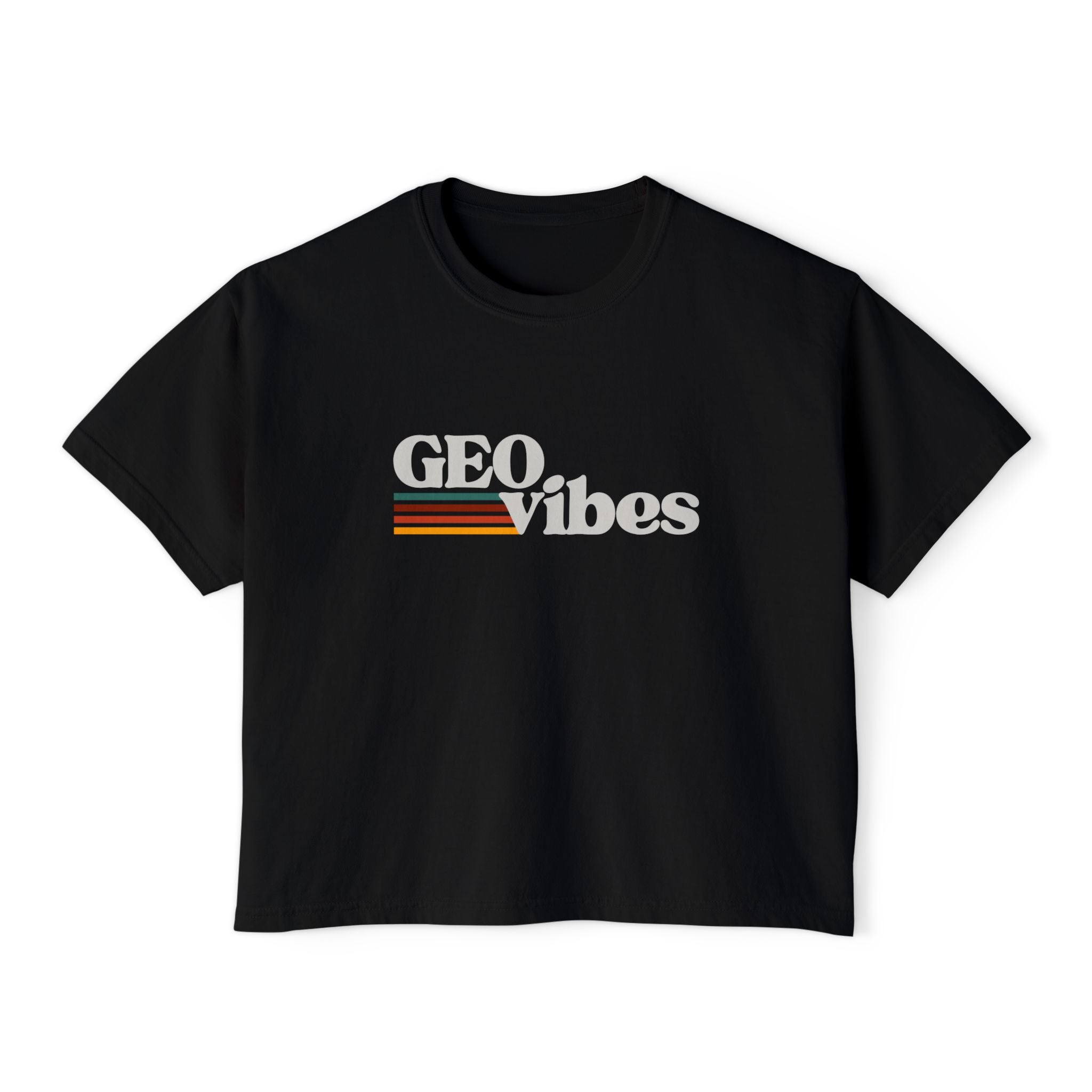 White Women's Geology T-Shirt -  GEO Vibes