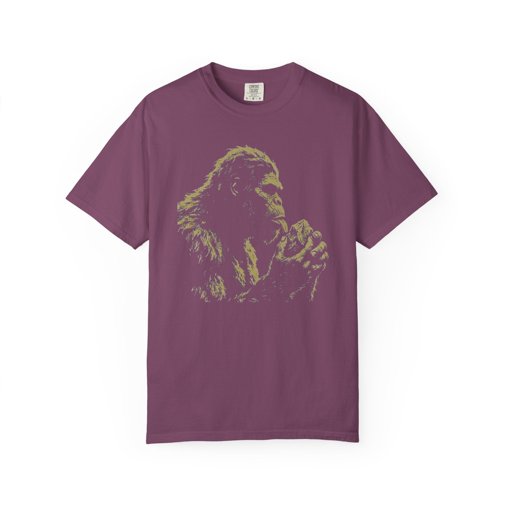 True Navy Funny Geology T-Shirt -Bigfoot Rock Licker